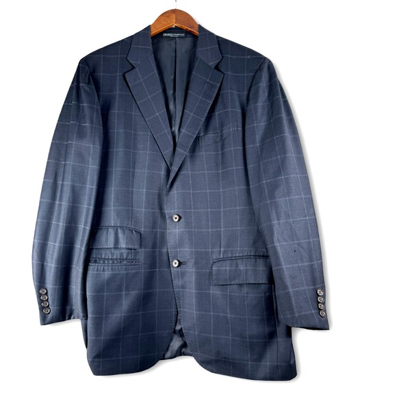 Polo Ralph Lauren Mens Made In Italy Blazer Coat Jacket Sz 41R